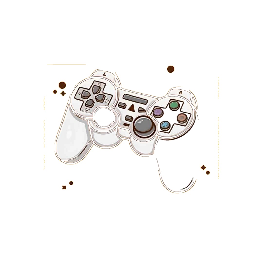 Gaming Remote Sticker